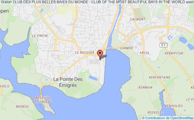 plan association Club Des Plus Belles Baies Du Monde - Club Of The Most Beautiful Bays In The World Vannes