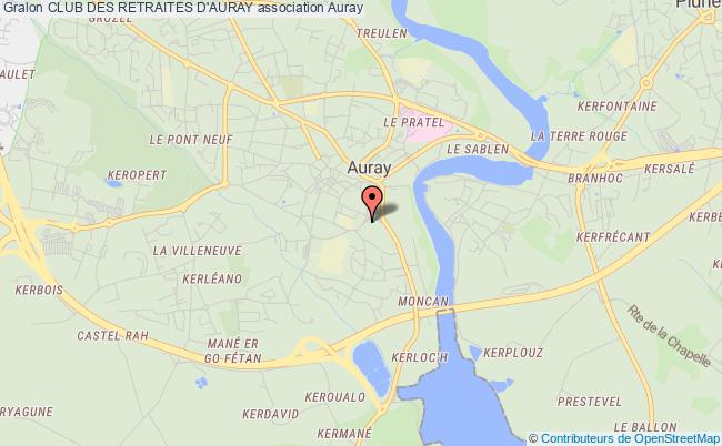 plan association Club Des Retraites D'auray Auray