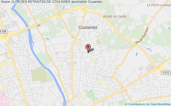 plan association Club Des Retraites De Coulaines Coulaines