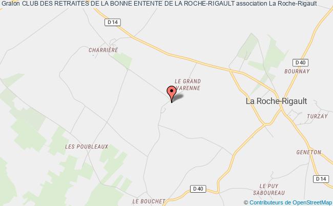 plan association Club Des Retraites De La Bonne Entente De La Roche-rigault La Roche-Rigault