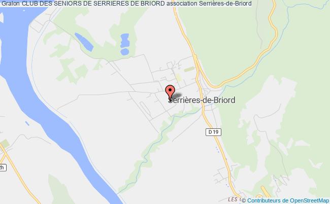 CLUB DES SENIORS DE SERRIERES DE BRIORD