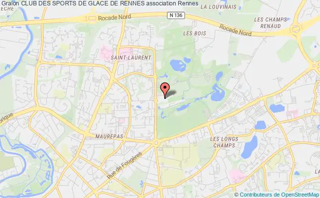 plan association Club Des Sports De Glace De Rennes Rennes