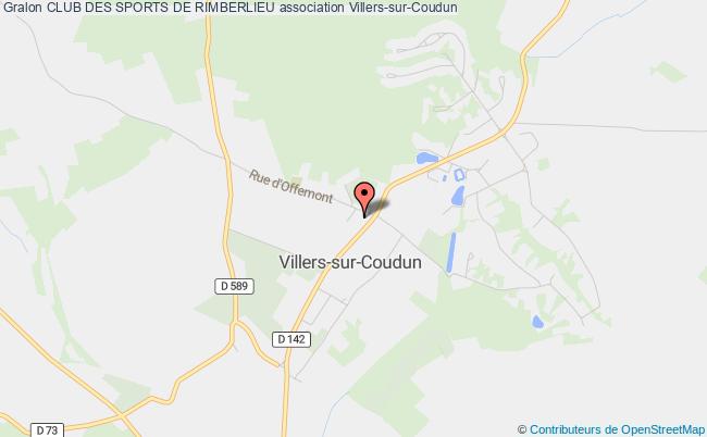 plan association Club Des Sports De Rimberlieu Villers-sur-Coudun
