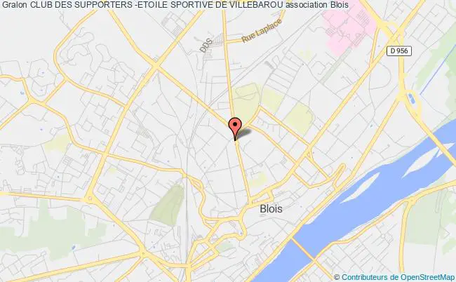 plan association Club Des Supporters -etoile Sportive De Villebarou Blois