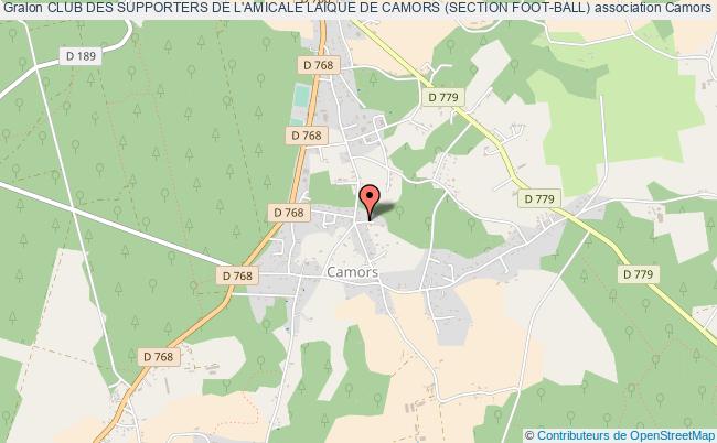 CLUB DES SUPPORTERS DE L'AMICALE LAIQUE DE CAMORS (SECTION FOOT-BALL)