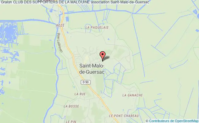 plan association Club Des Supporters De La Malouine Saint-Malo-de-Guersac