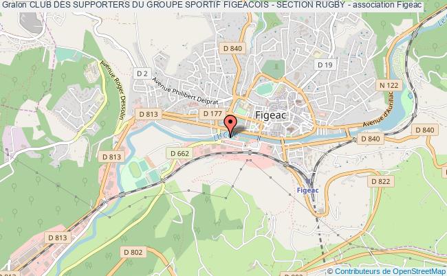 CLUB DES SUPPORTERS DU GROUPE SPORTIF FIGEACOIS - SECTION RUGBY -