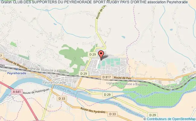 CLUB DES SUPPORTERS DU PEYREHORADE SPORT RUGBY PAYS D'ORTHE