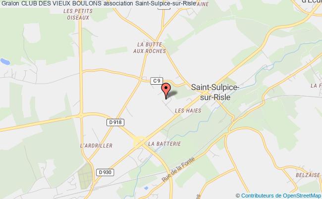 plan association Club Des Vieux Boulons Saint-Sulpice-sur-Risle