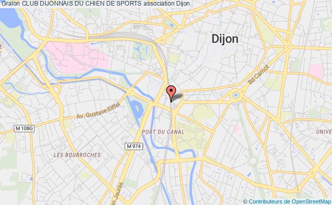 plan association Club Dijonnais Du Chien De Sports DIJON