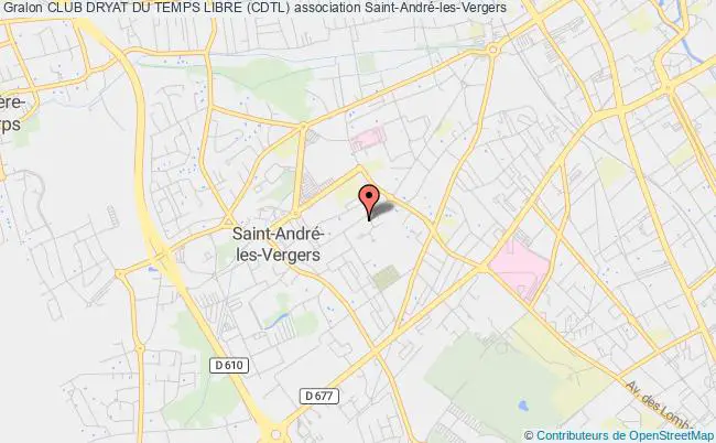plan association Club Dryat Du Temps Libre (cdtl) Saint-André-les-Vergers