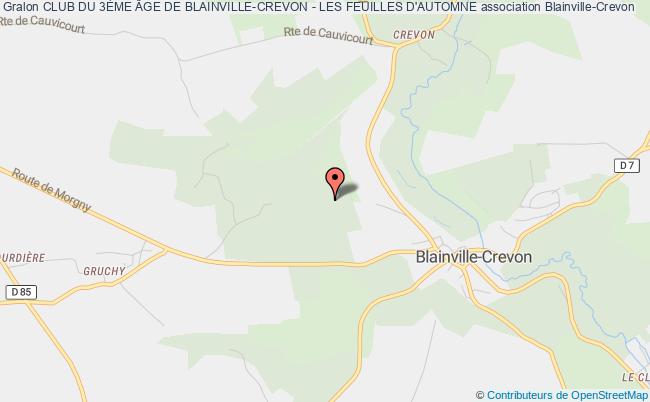 CLUB DU 3ÈME ÂGE DE BLAINVILLE-CREVON - LES FEUILLES D'AUTOMNE