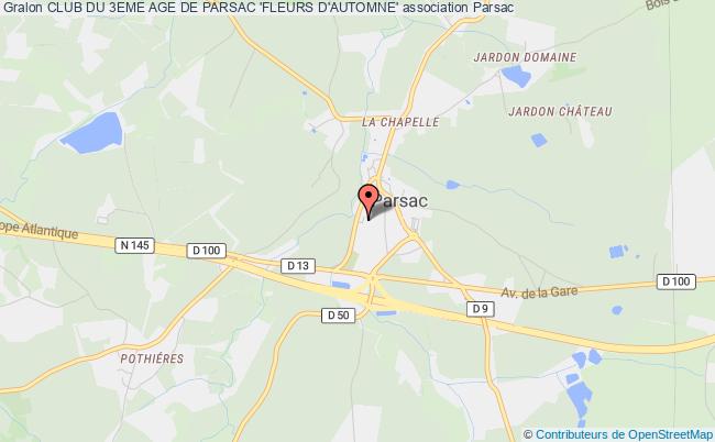 CLUB DU 3EME AGE DE PARSAC 'FLEURS D'AUTOMNE'
