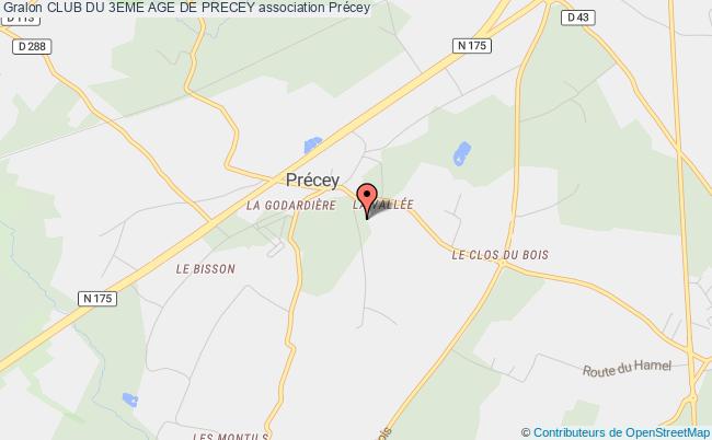 plan association Club Du 3eme Age De Precey Précey