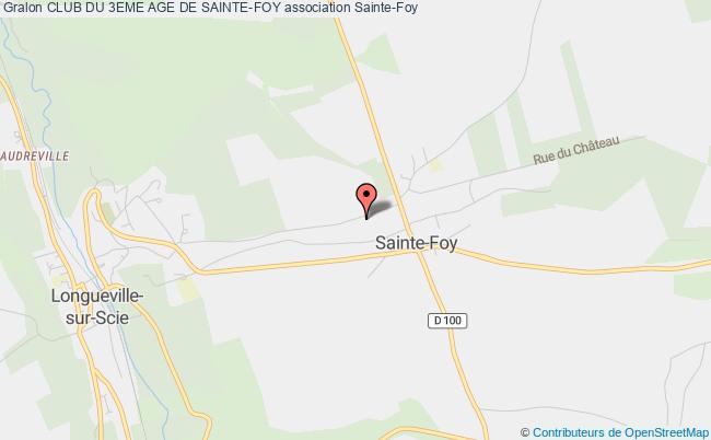 plan association Club Du 3eme Age De Sainte-foy Sainte-Foy