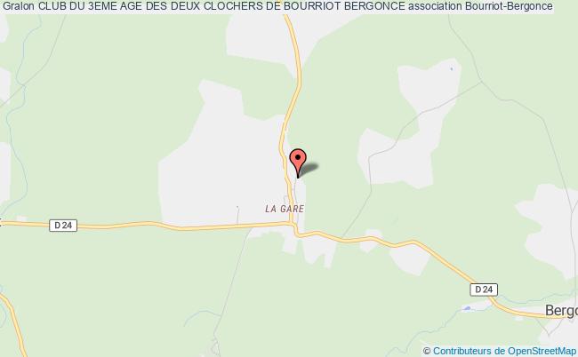 CLUB DU 3EME AGE DES DEUX CLOCHERS DE BOURRIOT BERGONCE