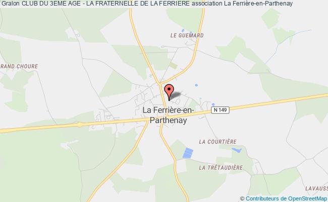 plan association Club Du 3eme Age - La Fraternelle De La Ferriere La Ferrière-en-Parthenay