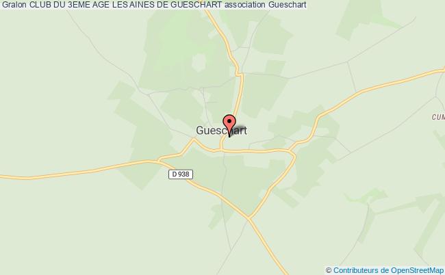 plan association Club Du 3eme Age Les Aines De Gueschart Gueschart