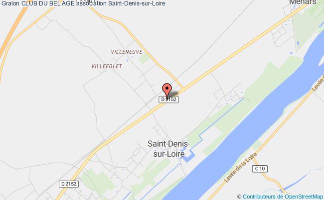 plan association Club Du Bel Age Saint-Denis-sur-Loire