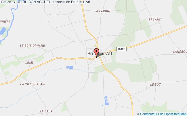 plan association Club Du Bon Accueil Bruc-sur-Aff