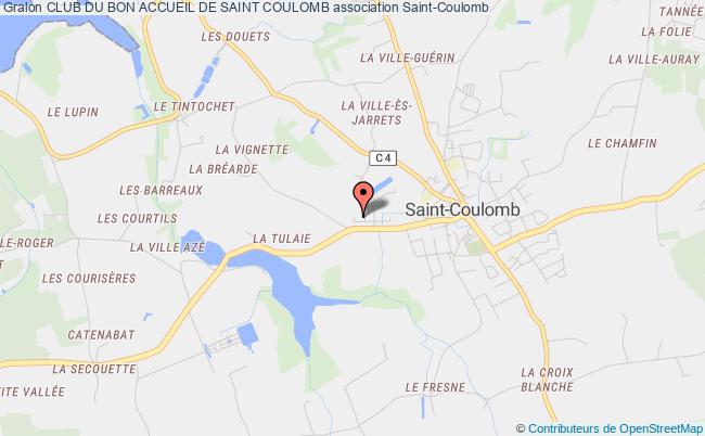 plan association Club Du Bon Accueil De Saint Coulomb Saint-Coulomb