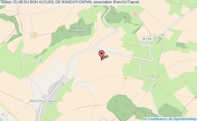 plan association Club Du Bon Accueil De Wanchy-capval Wanchy-Capval