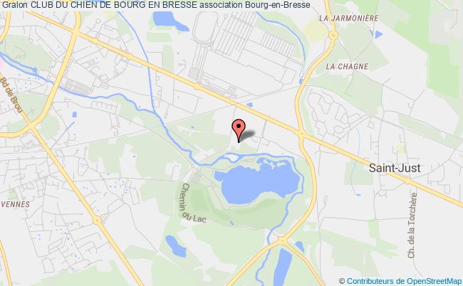 plan association Club Du Chien De Bourg En Bresse Bourg-en-Bresse