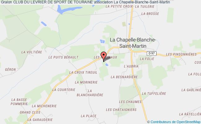 plan association Club Du Levrier De Sport De Touraine La Chapelle-Blanche-Saint-Martin
