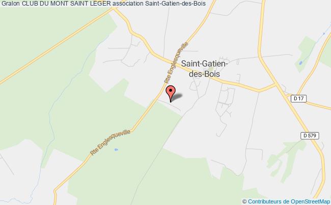 plan association Club Du Mont Saint Leger Saint-Gatien-des-Bois