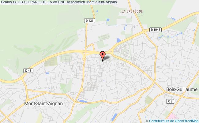 plan association Club Du Parc De La Vatine Mont-Saint-Aignan