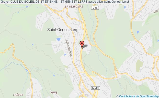 CLUB DU SOLEIL DE ST ETIENNE - ST-GENEST-LERPT
