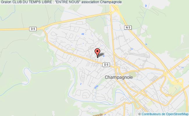 plan association Club Du Temps Libre : "entre Nous" Champagnole