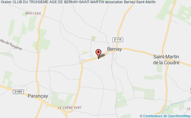 plan association Club Du Troisieme Age De Bernay-saint-martin Bernay-Saint-Martin