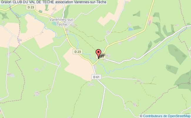 plan association Club Du Val De Teche Varennes-sur-Tèche