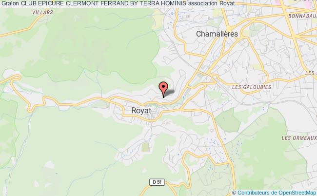 plan association Club Epicure Clermont Ferrand By Terra Hominis Royat