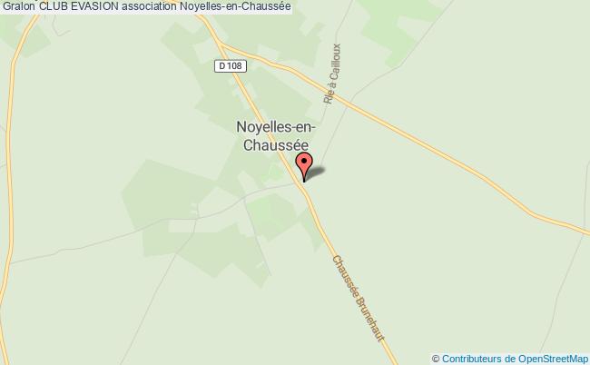 plan association Club Evasion Noyelles-en-Chaussée