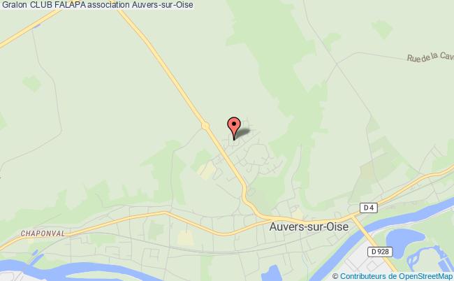 plan association Club Falapa Auvers-sur-Oise