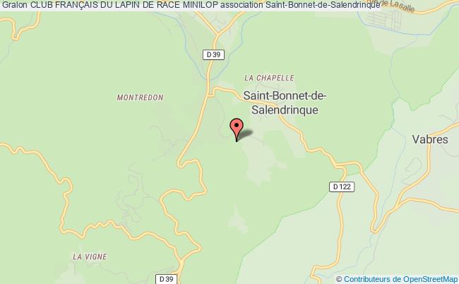 plan association Club FranÇais Du Lapin De Race Minilop Saint-Bonnet-de-Salendrinque