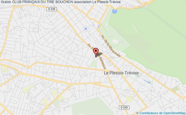 plan association Club FranÇais Du Tire Bouchon Le Plessis-Trévise