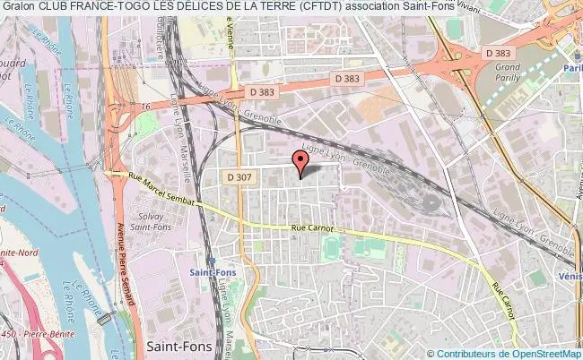 plan association Club France-togo Les DÉlices De La Terre (cftdt) Saint-Fons