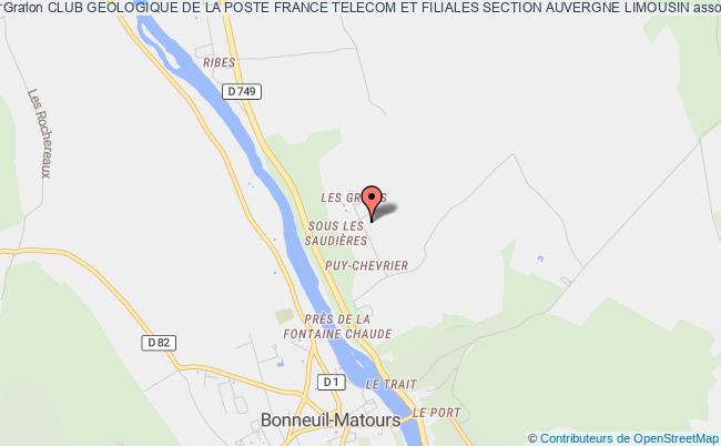 CLUB GEOLOGIQUE DE LA POSTE FRANCE TELECOM ET FILIALES SECTION AUVERGNE LIMOUSIN