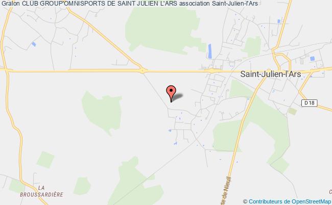 plan association Club Group'omnisports De Saint Julien L'ars Saint-Julien-l'Ars