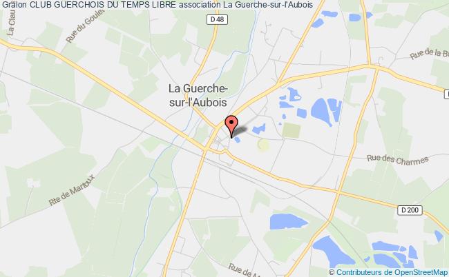 plan association Club Guerchois Du Temps Libre La Guerche-sur-l'Aubois