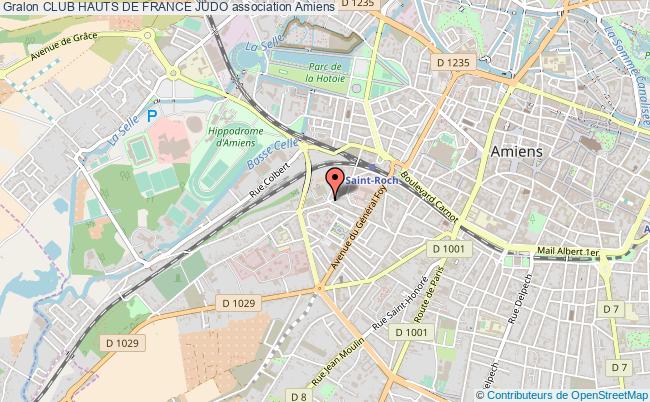 plan association Club Hauts De France Judo Amiens