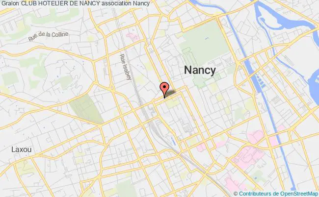 plan association Club Hotelier De Nancy Nancy