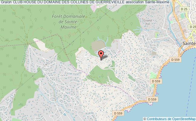 plan association Club House Du Domaine Des Collines De Guerrevieille Sainte-Maxime