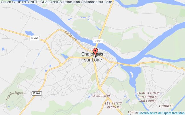 plan association Club Infonet - Chalonnes Chalonnes-sur-Loire