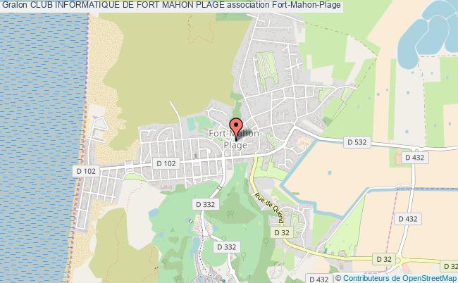 plan association Club Informatique De Fort Mahon Plage Fort-Mahon-Plage