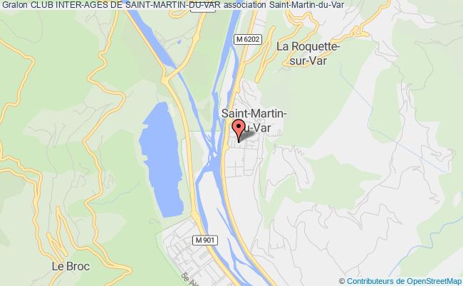 plan association Club Inter-ages De Saint-martin-du-var Saint-Martin-du-Var