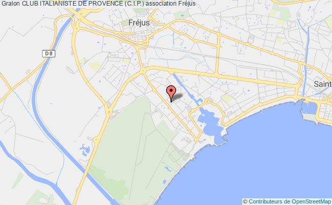 plan association Club Italianiste De Provence (c.i.p.) 